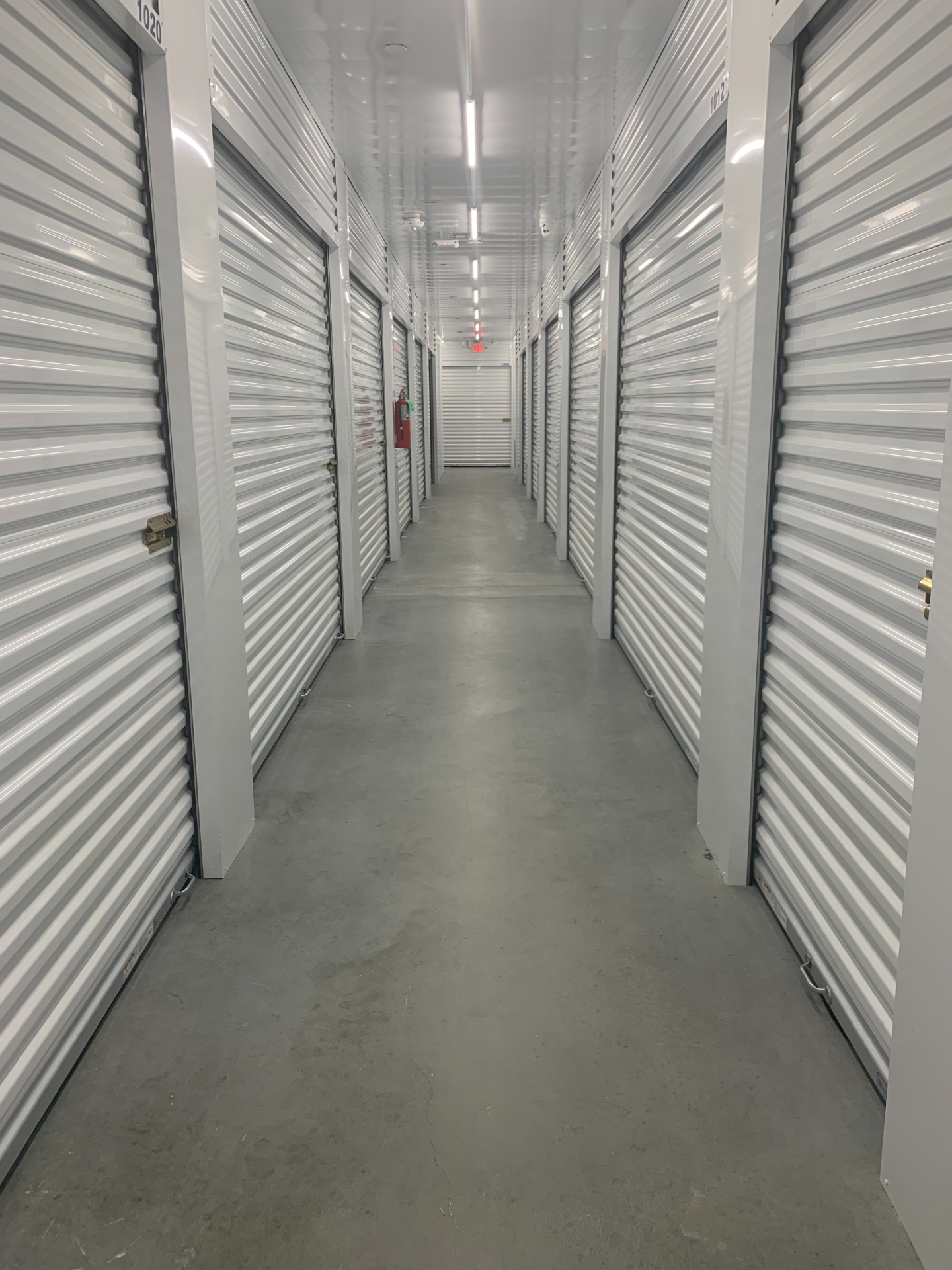 hallway for Prairie Life Storage in cedar falls, IA